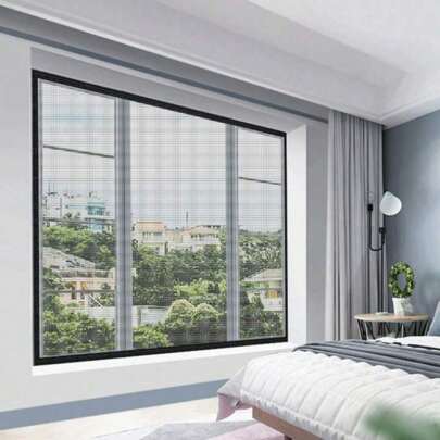 Redes mosquiteiras para janelas, telas anti-mosquitos para janelas, malha anti-insetos, tule de ar invisível, cortinas de fibra de vidro anti-mosquitos, cortinas para sala de estar, cozinha, decoração de sala, decoração de casa, cortina para sala de estar, decoração de cozinha, decoração de sala de estar, decoração de quarto, cortinas para quarto