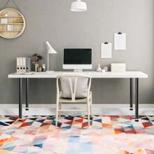 Adjustable Table Legs, Reinforced Steel Desk Furniture Legs, Set Of 4, Suitable For DIY, 1200lb Load Capacity Heavy Duty Table Legs, Quick Install Legs With Adjustable Foot Cups, Black