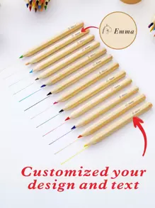 6/12/24 Matite colorate personalizzate, matite colorate brillanti per insegnanti a scuola, matite da disegno ad anima morbida per colorare, schizzare e dipingere, libri da colorare per adulti, regalo per adulti, ritorno a scuola