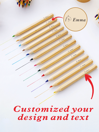 6/12/24 Stück buntfarbige, individuelle Buntstifte für Lehrer, Schulbedarf, mit weichem Kern, Stifte zum Malen, Skizzieren und Zeichnen, für Erwachsenenmalbucher, Erwachsenengeschenk, Schulanfang