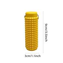 Spiky Grippie Stim 钥匙扣、缓解焦虑疼痛刺激 Bumpy Fidget 钥匙扣、缓解压力、注意力缺陷多动症、便携式迷你滚轮按摩钥匙扣、通风钥匙吊坠、送给朋友的新奇礼物、门上收纳架、Perchero、墙壁衣架、挂钩、墙钩、衣架、墙框、衣帽钩、图片墙框 - 彩色 - 查看 2