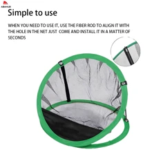 ABAHUB Golf Practice Network,Three In One Target Set Tennis Net,Indoor And Outdoor Pole Cutting Practice Net,Outdoor Golf Practice,Indoor Golf Practice,Family Golf Practice,3PCS 1 Bag,Three Specifications In One Package,Nylon And Oxford, - Multicolor - View 7