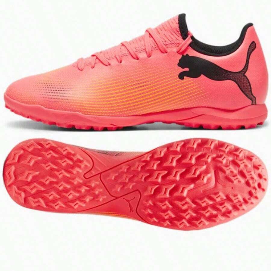 Puma Future 7 Play TT M 107726-03 Football Shoes - Pink - View 1
