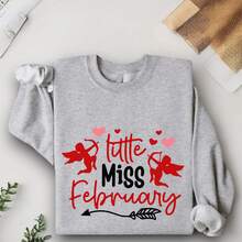 Sudadera con lazo estilo coqueta navideña, suéter con lazo de luces navideñas, idea de regalo de Navidad, sudaderas navideñas lindas, suéteres de Navidad para mujeres. SN-2 - Gris - Ver 1