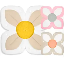 1 pièce Chaise de bain bébé en forme de lotus, convient aux nouveau-nés et nourrissons de 0 à 6 mois et plus, tapis de bain bébé lavable en machine