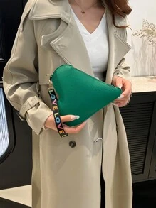 1 件心形手提包、化妆包、零钱包、女士手提包、个性化心形储物袋、小钱包、口红包、便携式迷你储物袋、情人节/节日礼物旅行必需品节日必需品