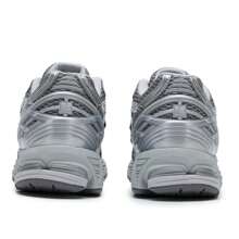 New Balance Giày thể thao Unisex cổ điển thường ngày, giày lưới thoáng khí - xám/bạc - Xem 5