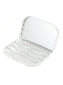 1pc Personalized Eyelash Case, Custom Eyelash Box For Celebrations, Bridesmaid Gift, Travel Eyelash Storage