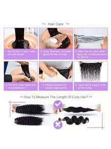 Bundel Rambut Manusia Lurus 14 Inci, Rambut Perawan Brasil yang Belum Diproses, Rambut Manusia untuk Wanita, Ekstensi Rambut Manusia Remy Brasil, Warna Hitam Alami - Alami & Hitam - View 9
