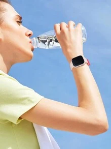 兼容 表带盒 男女款时尚运动柔软透气魔术自粘尼龙表带 + 磨砂纹理防摔防刮 PC 和钢化玻璃保护膜一体式表壳 兼容 40/41/42/44/45/46/49mm 替换表带盒 兼容 Series Ultra/11/10/9/8/7/6/5/4/Se 表带盒 可水洗表带 触摸感应表壳