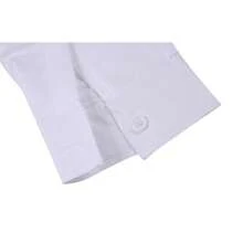 Camisa Hombre Corte Pegado Strech Casual Vestir Combinada - Blanco - Ver 3