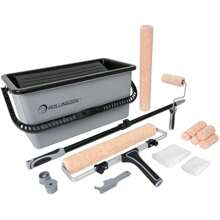 ROLLING 18 Inch Paint Roller Set 18 Inch Paint Roller High Capacity Paint Bucket Ideal For Large Scale Home Renovation And Professional Painting Projects - as pic - View 1