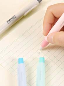 1 件装可伸缩艺术橡皮擦笔形按压橡皮擦返校