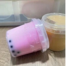 1pc/超大不粘手/泡泡糖，实惠泡泡糖，透明果酱泡泡糖