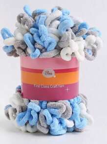 1 件 8 米柔软纱线，适用于手工 DIY 编织娃娃、包、毛衣、毛毯等，每件 100 克 - 彩色 - 查看 15