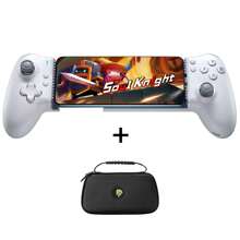 EasySMX M15 Android Mobile Game Controller, Compatible With IOS 15 And Above, Most Android Phones, Supports Bluetooth & Wired Connection, 6-Level Vibration Feedback, Advanced Mechanical Buttons, Hall Effect Joystick And Triggers, Programmable (Includes Storage Bag)