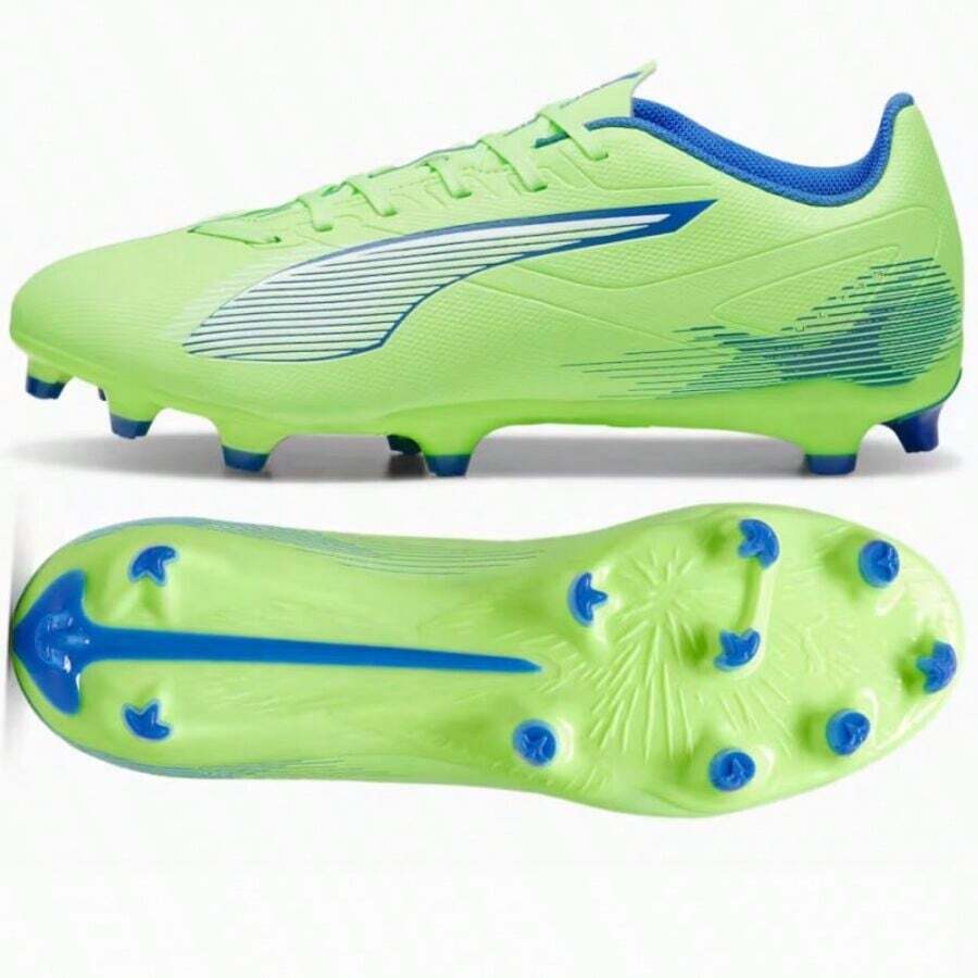 Puma Ultra 5 Play FG/AG M 107689-03 Football Boots - Green - View 1