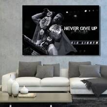 1pc /3PCS Wall Arts Posters Optional Frame Pop Inspirational Boxing Conor McGregor Professional Boxers Poster Canvas Print Painting Wall Decor Wall Art Gym Room Decoration New Pop - Multicolor - View 32