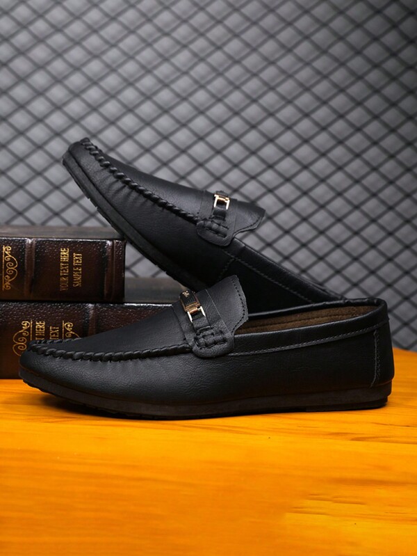 Mocassins formels et décontractés pour hommes, portables au quotidien (la taille est petite, veuillez commander une taille au-dessus)