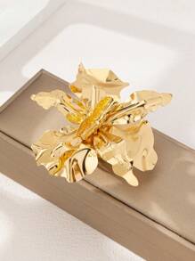 欧美风格花卉项链、花卉手链、花卉袖口手镯和花卉吊坠耳环、花卉戒指，女士，随机花卉设计 - 大花 - 查看 10