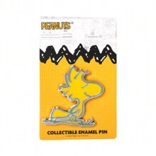 Peanuts 1/3 PCS Metal Brooch Enamel Pin Cute Cartoon Couples Gifts Puppy Personalized Collectibles Officially Licensed Character Model Jewelry Decorative Backpack Bookbag Costume Cloth Bag Pencil Case Cute And Fashionable Badge Suitable For Women Daily Wear Valentine's Day Gifts