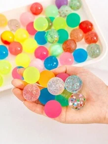 1/10/20PCS 32mm Space Bouncy Balls,Gold Dust Bouncy Balls,Glow-In-The-Dark Bouncy Balls,Glaze Bouncy Balls In Bulk,Space Themed Bouncy Balls Random Mix Color For Party Favors,Bag Fillers,Small Gift Ornaments Shake Cute Fun,Christmas Gifts,Party Favors,Gift Bag Fillers Things,Classroom Prizes,Bouncy Balls Bulk,Clear Balls,Sensory Ball - Multiple Colour - View 11