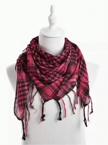 Shemagh Palestina Bufanda Militar Clásica 6 Colores - Naranja - Ver 3