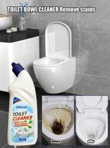 500ml Toilet Cleaner, Bathroom Cleaning Liquid, Removes Stains And Odors, Effectively Cleans Bathroom Hygiene, Keeps Toilet Clean, Household Essential.