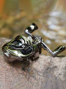 SOUGAYILANG 1pc 2 Color 18+1BB Aluminum Baitcasting Fishing Reel With 7.2:1 High Speed Gear Ratio And Magnetic Brake System, Fishing Tackle For Freshwater And Saltwater - Multicolor - View 11