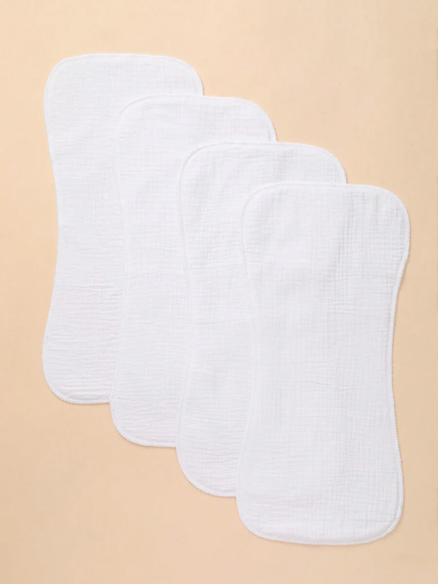 4 件套婴儿纱布拍嗝巾