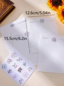 24pcs Floral Thank You Gift Paper Bags With Stickers, Cute Animal Balloon Birthday Party Gift Paper Bags With Stickers, Kraft Happy Birthday Gift Bags, Colorful Packaging Bags For Birthday Party Decor