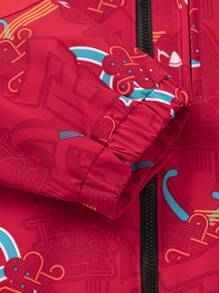 Balabala Chaqueta festiva para niño, de moda para primavera y celebraciones - tinte rojo - Ver 6