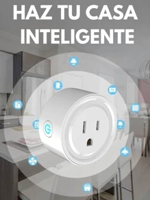 Enchufe Inteligente Wifi Contacto Alexa Home Smart Plug 110/220v 10a Interruptor Inteligente Tomacorrientes Surplife App Remoto Control De Temporizador Seguro Enchufes Electricos Ideal para Electrodomésticos - Tipo de Enchufe B USA (110-127V) - Ver 7