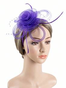 HITYfascinator 1 قطعة تيجان للنساء بتصميم زهري شبكي باللون الأخضر لاحتفالات اليوم الوطني الايرلندي ، صداع كوسبلاي حفلات الزفاف والشاي ، هدية عيد ميلاد ، قبعة سباق الخيل ، قبعة مع شريط وكليب قابلة للاستخدام بطريقتين