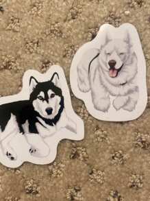 1/6pcs Custom Pet Stickers, Custom Dog Sticker, Custom Cat Sticker, Water Bottle Sticker, Dog Mom Gift, Wedding, Christmas Gift,Custom Photo Pet Sticker Customized Name Stickers Personalized Your Pet Photo Dog Cat Name Sticker Die Cut Customizable Waterproof Vinyl Sticker For Laptop Water Bottle Phone Case Merchandise Decor Decal Stuff Gift Idea For Her Him Adults