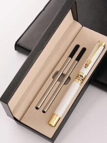 [Tùy chỉnh] Bộ quà tặng bút bi văn phòng bằng kim loại thép không gỉ kèm 2 ống mực, dùng để viết hàng ngày, ký tên, Giáng sinh, Sinh nhật, Ngày của Cha, Lễ Tạ ơn cho bạn bè, gia đình, lãnh đạo, đồng nghiệp, quay lại trường học, có thể tái sử dụng, đa chức năng, nhiều màu sắc, thu gọn, hiện đại, màu hồng đậm, tùy chỉnh, cá nhân hóa, độc đáo, tùy chỉnh, quà tặng đám cưới cá nhân hóa, bút cá nhân hóa có tên, bút tùy chỉnh cá nhân hóa, quà tặng cá nhân hóa cho phụ nữ/nam giới, quà tặng lý tưởng cho cô ấy, bạn trai, bạn gái, gia đình, bạn bè, trẻ em, học sinh, công nhân, khách hàng, nhân dịp Ngày của Cha, nhân dịp kỷ niệm, tốt nghiệp, đám cưới, nhân dịp kinh doanh/công việc/văn phòng, đa chức năng, trang trí, có thể tái sử dụng, hiện đại, nhiều màu sắc, dễ thương, cổ điển, hoạt hình, dễ thương, tùy chỉnh, cá nhân hóa, độc đáo, tùy chỉnh, công nhân, khách hàng, sinh viên, nhân dịp kinh doanh/công việc/văn phòng, nhân dịp trường học, tùy chỉnh Bút bi, Đồ dùng học tập cho năm học mới - nhiều màu - Xem 30