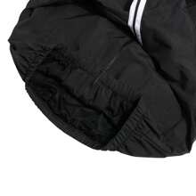 Adidas Women's 3-Stripe Windbreaker Jacket, Minimalist Design, Suitable For Outdoor, Fitness, Training, Hooded Sportswear, JZ2162 - Black/white - View 11