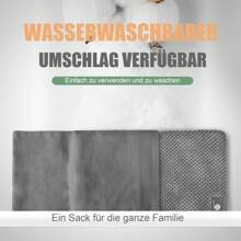 UNCN Grain Pillow Microwave For The Neck, Cherry Stone Pillow Microwave Neck Shoulder With Washable Cover, 54 X 18cm 815g - Grey - View 5