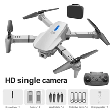 E88 Drone, Three Sided Obstacle Avoidance, Dual Camera Switching, Six Directional Gyroscope, One Click Takeoff, One Click Landing, Takeoff And Landing, Forward And Backward, Left And Right Flight, Suitable For Beginners, Great Christmas Gift, Birthday Gift, New Year Gift - Multicolor - View 22