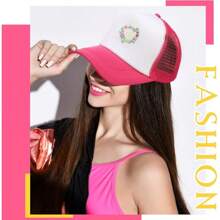 40 Pack Sublimation Blank Trucker Hat Bulk Baseball Cap Adjustable Mesh Unisex Polyester Hat Heat Transfer