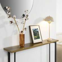 SoBuy FSB50-PF, Console Table Hall Table Side Table End Table Living Room Table Sofa Table, W120 X D20 X H75cm - Brown - View 3