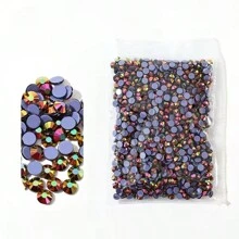 玻璃热修复水晶钻平底适用于 DIY 服装面料装饰 - 彩色 - 查看 39