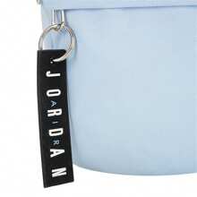 Nike Mochila unisex, bolsa de ordenador de gran capacidad, bolsa deportiva, mochila escolar - azul claro/blanco - Ver 3