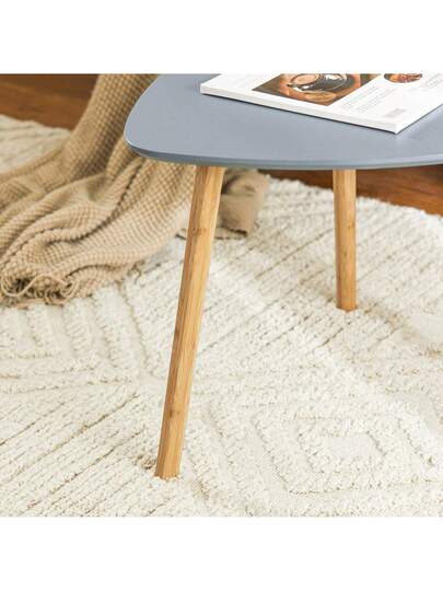 SoBuy FBT74 Set Of Side Tables Shelves Coffee Tafel Sofa Nesting Bamboo White/Natural view 5