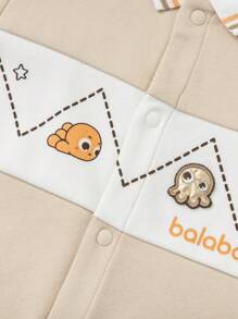 Balabala Baby Boys 'outfit uit één stuk voor uitjes, schattige stijl