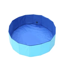 1pc Foldable Pet Bath Tub, Portable Dog Pool,Large Dog Swimming Pool , Hard Plastic Bath Grooming Pool For Pets Dogs And Cats,Blue