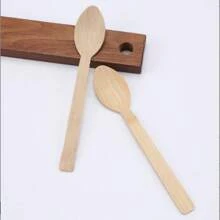 Wooden Cutlery - Knife, Fork And Spoon Napkin Set | Silverware Individually Packaged Cutlery Set, Disposable Silverware - Multicolor - View 4