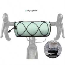 Bicycle Package Mountain Bike Front Beam Package Tube Tail Bag Waterproof Multi-Functional Riding Bag Portable Multi-Purpose Front Compact Package Body Travel Good Partner Highly Attractive Level Package Body Compact Round Easy To Carry With Shoulder Bag Use