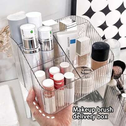 Hộp đựng mỹ phẩm acrylic thanh lịch, hộp đựng cọ trang điểm, giá trưng bày son môi và sản phẩm chăm sóc da cho bàn trang điểm, túi trang điểm, trang trí phòng, túi xách, túi trang điểm, bàn trang điểm, du lịch, túi đựng đồ trang điểm, đồ dùng du lịch thiết yếu, hộp đựng đồ, đồ dùng cần thiết khi đi du lịch, hộp đựng đồ trang điểm, túi đựng mỹ phẩm, túi đựng đồ vệ sinh cá nhân, hộp đựng đồ trên bàn, túi đựng mỹ phẩm, túi đựng đồ trang điểm, hộp đựng đồ trang điểm, phụ kiện bàn trang điểm, túi đựng đồ trang điểm, túi đựng trang điểm, hộp đựng trang sức, túi nhỏ, hộp đựng cọ trang điểm, hộp đựng cọ, hộp đựng nước hoa, túi đựng đồ, quà tặng cho phụ nữ, quà Giáng sinh, ý tưởng quà tặng cho phụ nữ, trang trí phòng.