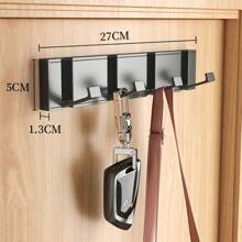 Drilled Invisible Hooks That Can Be Hung On The Wall Of The Bathroom. It Can Also Be Used As A Hanger After Entering The Door, Suitable For Placing On The Entrance Porch, And Can Also Be Used As A Folding Coat Hook In The Bedroom.
